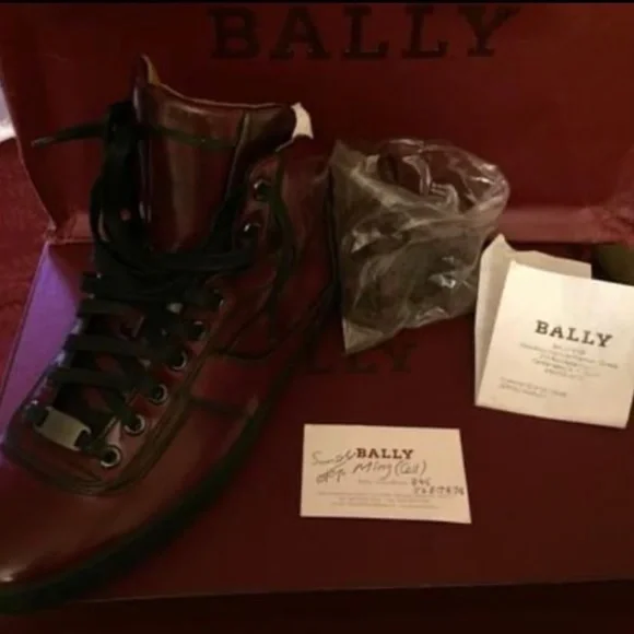 Bally oxblood